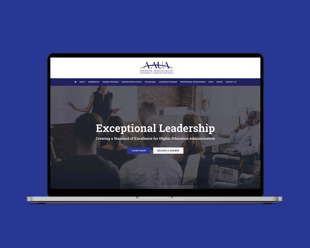 AAUA Website Redesign